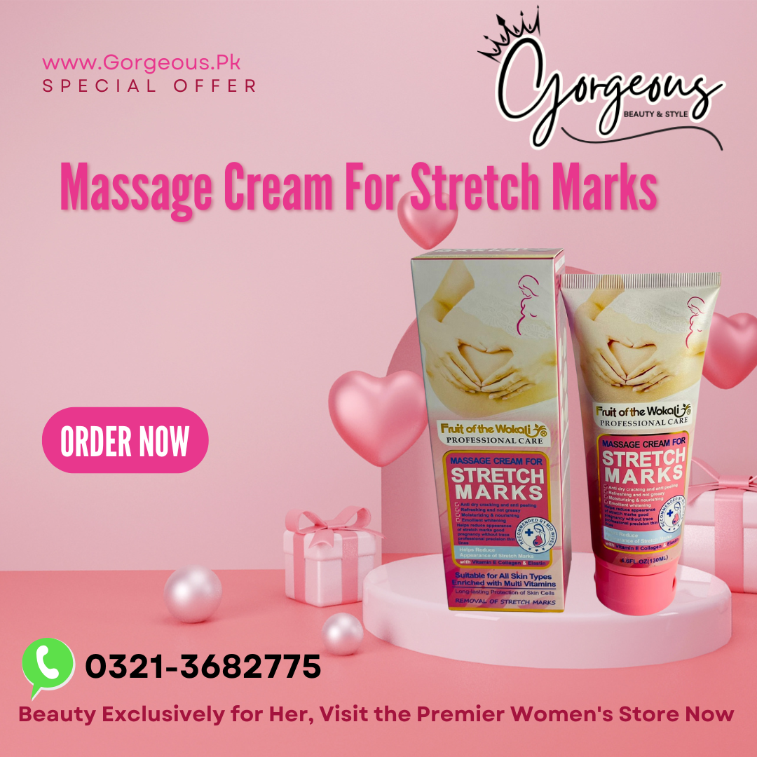 Massage Cream For Stretch Marks