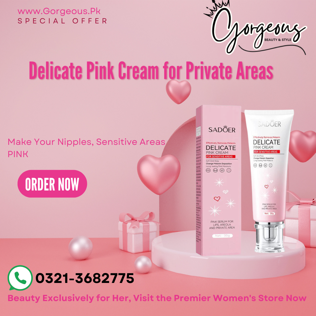 Delicate Pink Herbal Whitening Cream